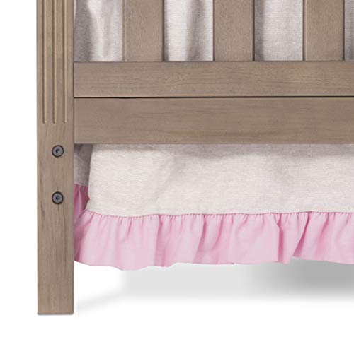 Child Craft Sidney 4-in-1 Convertible Crib, Baby Crib Converts to Day Bed, Toddler Bed and Full Size Bed, 3 Adjustable Mattress Positions, Non-Toxic, Baby Safe Finish (Dusty Heather)