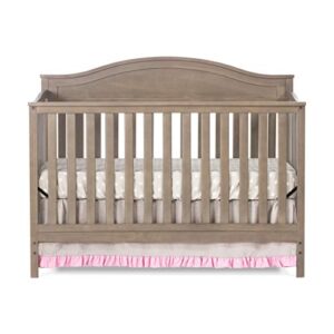 Child Craft Sidney 4-in-1 Convertible Crib, Baby Crib Converts to Day Bed, Toddler Bed and Full Size Bed, 3 Adjustable Mattress Positions, Non-Toxic, Baby Safe Finish (Dusty Heather)