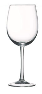 arc cardinal arcoprime universal all-purpose tall wine glass,12 ounce, set of 12,clear
