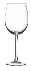 arc cardinal arcoprime universal all-purpose tall wine glass, 16 ounce, set of 12,clear