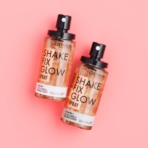 Catrice | Shake Fix Glow Spray | Sets Makeup and Hydrates Skin | Made With Cactus Blossom and Pineapple Extract | Oil Free, Paraben Free, Gluten Free | Vegan & Cruelty Free