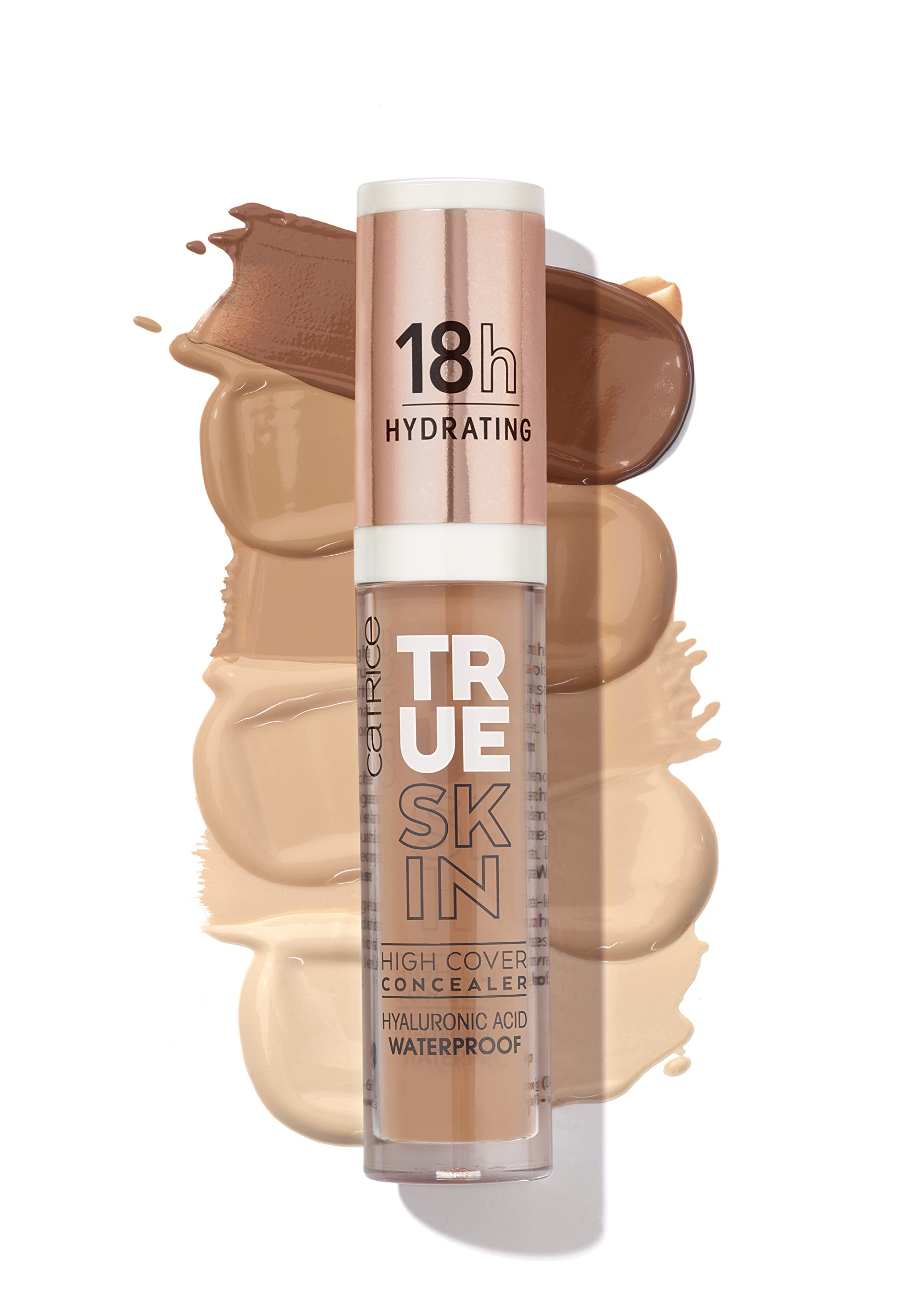 Catrice | True Skin High Cover Concealer (002 | Neutral Ivory) | Waterproof & Lightweight for Soft Matte Look | With Hyaluronic Acid & Lasts Up to 18 Hours | Vegan, Cruelty Free