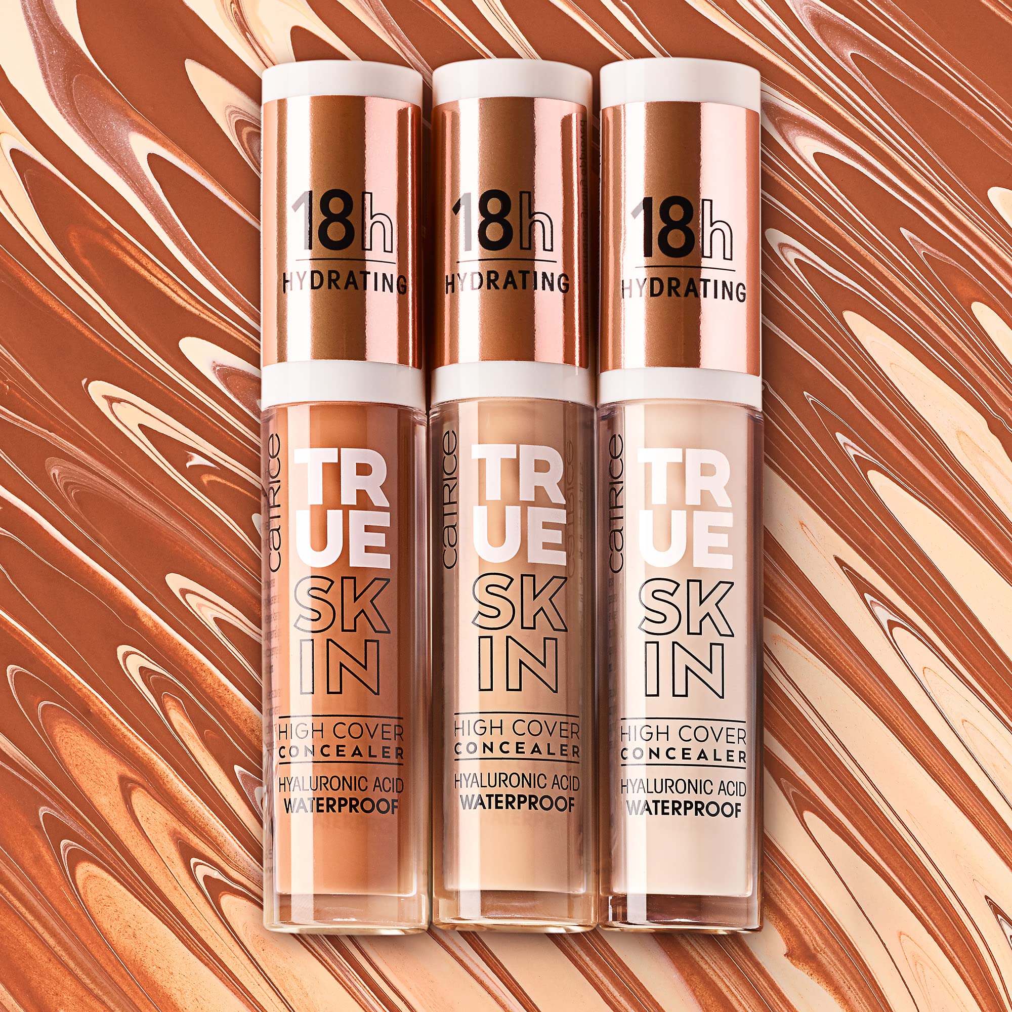 Catrice | True Skin High Cover Concealer (002 | Neutral Ivory) | Waterproof & Lightweight for Soft Matte Look | With Hyaluronic Acid & Lasts Up to 18 Hours | Vegan, Cruelty Free