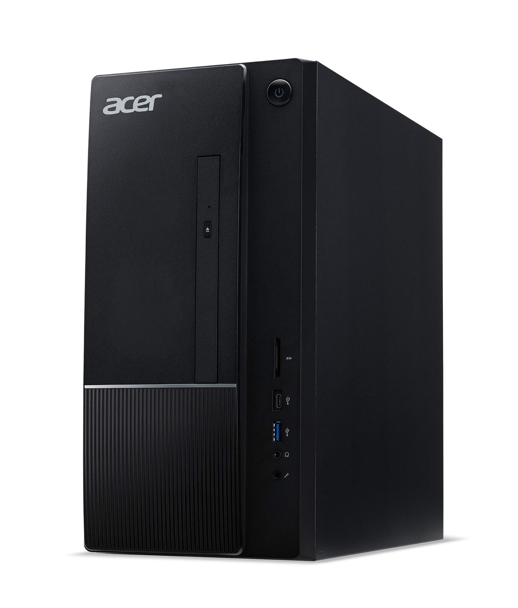 Acer Aspire TC-866-UR11 Desktop, 9th Gen Intel Core i5-9400 6-Core Processor, 8GB 2666MHz DDR4, 512GB SSD, 8X DVD, 802.11ac WiFi 5, USB 3.1 Type C, Windows 10 Home