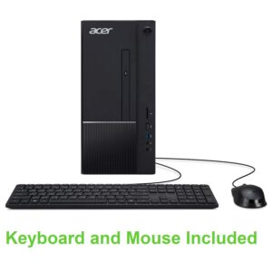 Acer Aspire TC-866-UR11 Desktop, 9th Gen Intel Core i5-9400 6-Core Processor, 8GB 2666MHz DDR4, 512GB SSD, 8X DVD, 802.11ac WiFi 5, USB 3.1 Type C, Windows 10 Home