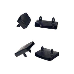 nanshine 53.5-54.5mm replacement bed slat holders kits bundles plastic 10pcs black end caps holders width 54mm x height 9 mm (inside dimension)