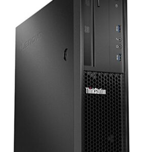 Lenovo P320 SFF Workstation Computer Desktop, Intel Core i7-7700, 16GB DDR4 RAM, 256GB M.2 PCIe, USB 3.0, Intel HD Graphics 630 4K, VGA + 2x Display Ports, Windows 10 Pro (Renewed)