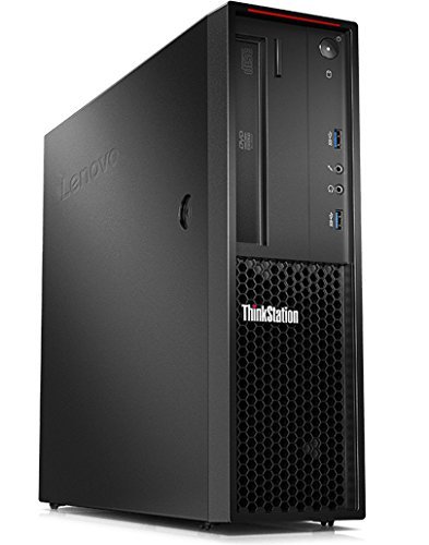 Lenovo P320 SFF Workstation Computer Desktop, Intel Core i7-7700, 16GB DDR4 RAM, 256GB M.2 PCIe, USB 3.0, Intel HD Graphics 630 4K, VGA + 2x Display Ports, Windows 10 Pro (Renewed)