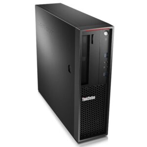 Lenovo P320 SFF Workstation Computer Desktop, Intel Core i7-7700, 16GB DDR4 RAM, 256GB M.2 PCIe, USB 3.0, Intel HD Graphics 630 4K, VGA + 2x Display Ports, Windows 10 Pro (Renewed)