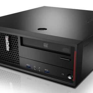 Lenovo P320 SFF Workstation Computer Desktop, Intel Core i7-7700, 16GB DDR4 RAM, 256GB M.2 PCIe, USB 3.0, Intel HD Graphics 630 4K, VGA + 2x Display Ports, Windows 10 Pro (Renewed)