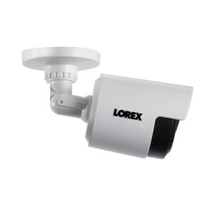 Lorex LBV2531 Indoor/Outdoor 1080p HD Analog Security Bullet Camera, 3.6mm, F1.6 Fixed, 130ft IR Night Vision, IP66, White (Renewed)