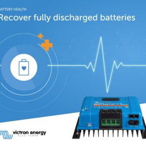 Victron Energy SmartSolar MPPT Tr VE. Can 250V 70 amp 12/24/36/48-Volt Solar Charge Controller (Bluetooth)