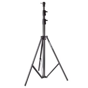 godox heavy duty aluminum photography light tripod stand for studio photography lighting, backgrounds, monolights, strobe flash - 286cm, 112 inches