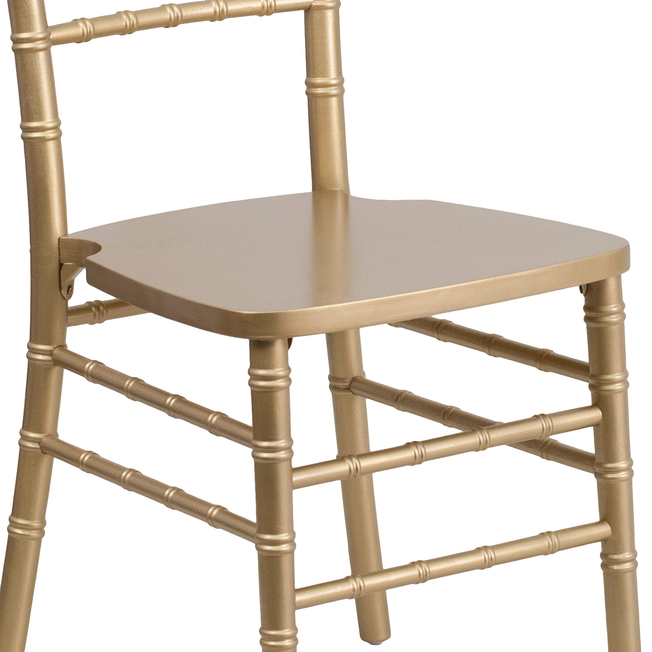 BizChair Gold Wood Chiavari Chair