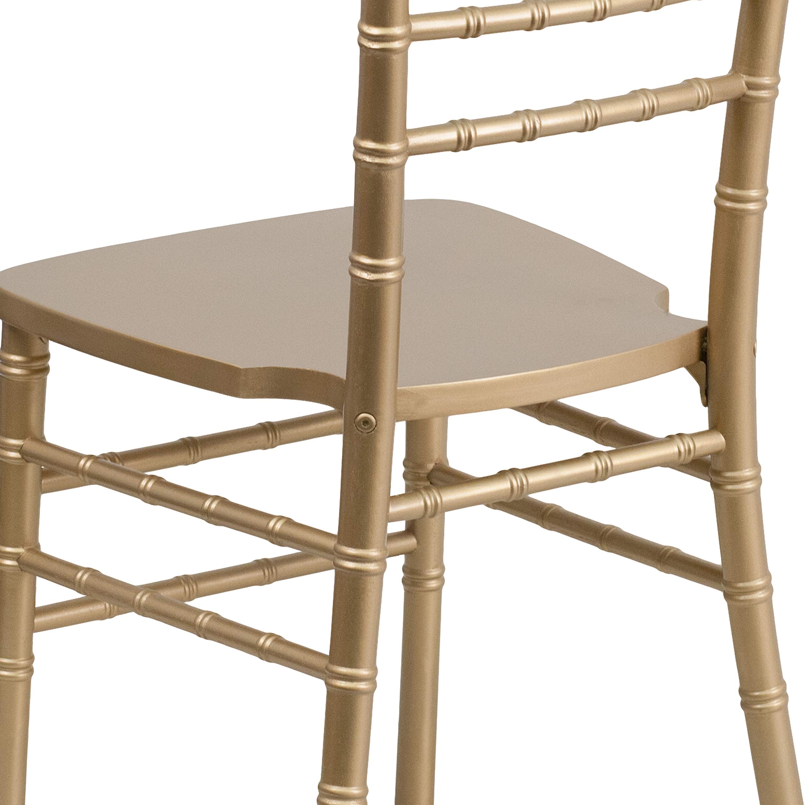 BizChair Gold Wood Chiavari Chair