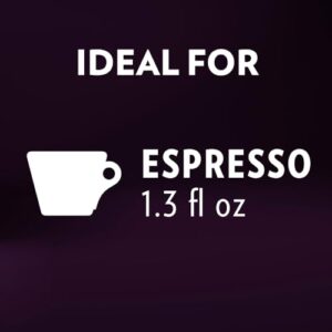 Lavazza Expert Espresso Intenso Coffee Capsules, Intense, Dark Roast, Arabica and Robusta, notes of dried fruit, Intensity 11 out 13, Espresso Preparation, Blended and Roasted in Italy, (36 Capsules)