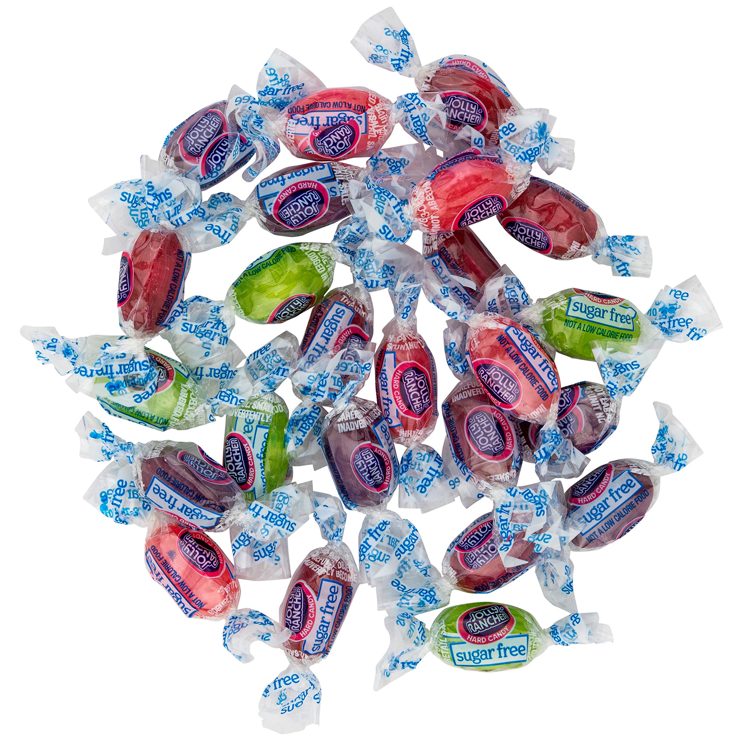 Jolly Ranchr "Sugar Free" Hard Candy - Delicious 7.5 oz Bag of Assorted Fruit Flavors - Packed by Snackadilly