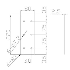 Vwindesk 2PCS Steel Metal Connector Plates to Connect and Fix Two Tabletops for VJ301 L Shaped Electric Standing Frame