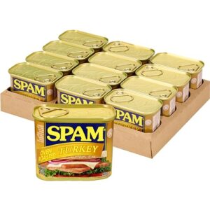 spam oven roasted turkey, 12 ounce (pack of 12)