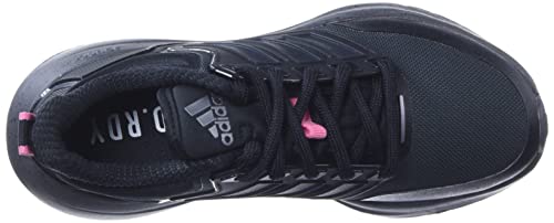 adidas Women's EQ21 Run Cold.RDY Shoe, Carbon/Rose Tone/Black, 7