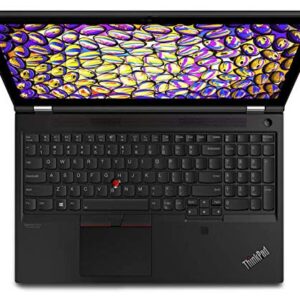 Lenovo 2020 ThinkPad P15 Gen 1 - High-End Workstation Laptop: Intel 10th Gen i7-10750H Hexa-Core, 32GB RAM, 2TB NVMe SSD, 15.6" FHD IPS HDR Display, Quadro T2000, Win 10 Pro, Black