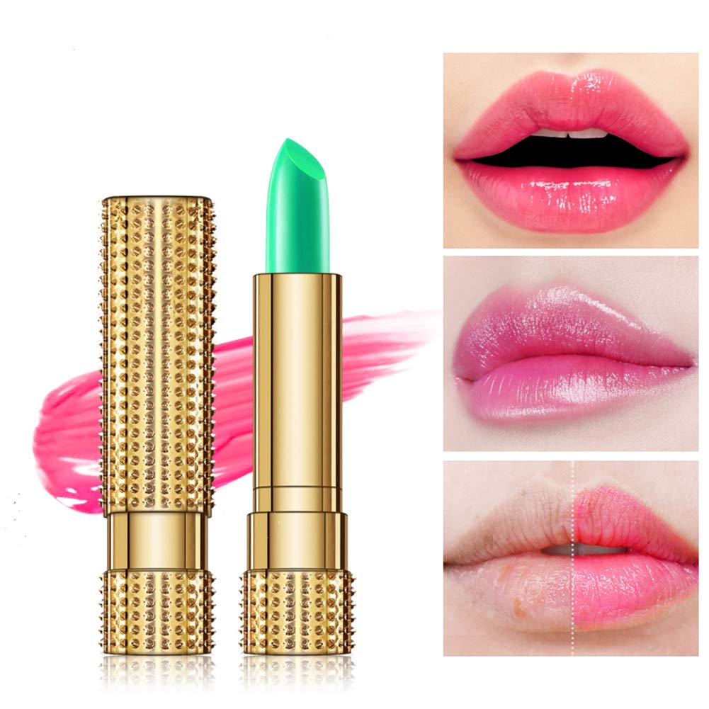 3 Packs Lipstick Set Magic Temperature Changing Colors Lip Gloss Moisturizing And Waterproof Long Lasting Lip Balm