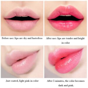 3 Packs Lipstick Set Magic Temperature Changing Colors Lip Gloss Moisturizing And Waterproof Long Lasting Lip Balm