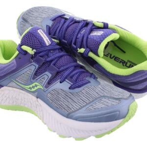 Saucony Guide Iso Running Womens Shoes Size 7, Color: Fog/Purple/Mint