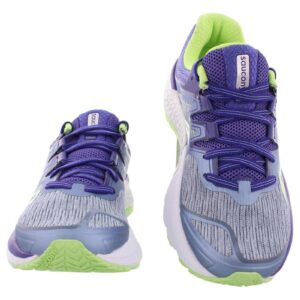 Saucony Guide Iso Running Womens Shoes Size 7, Color: Fog/Purple/Mint