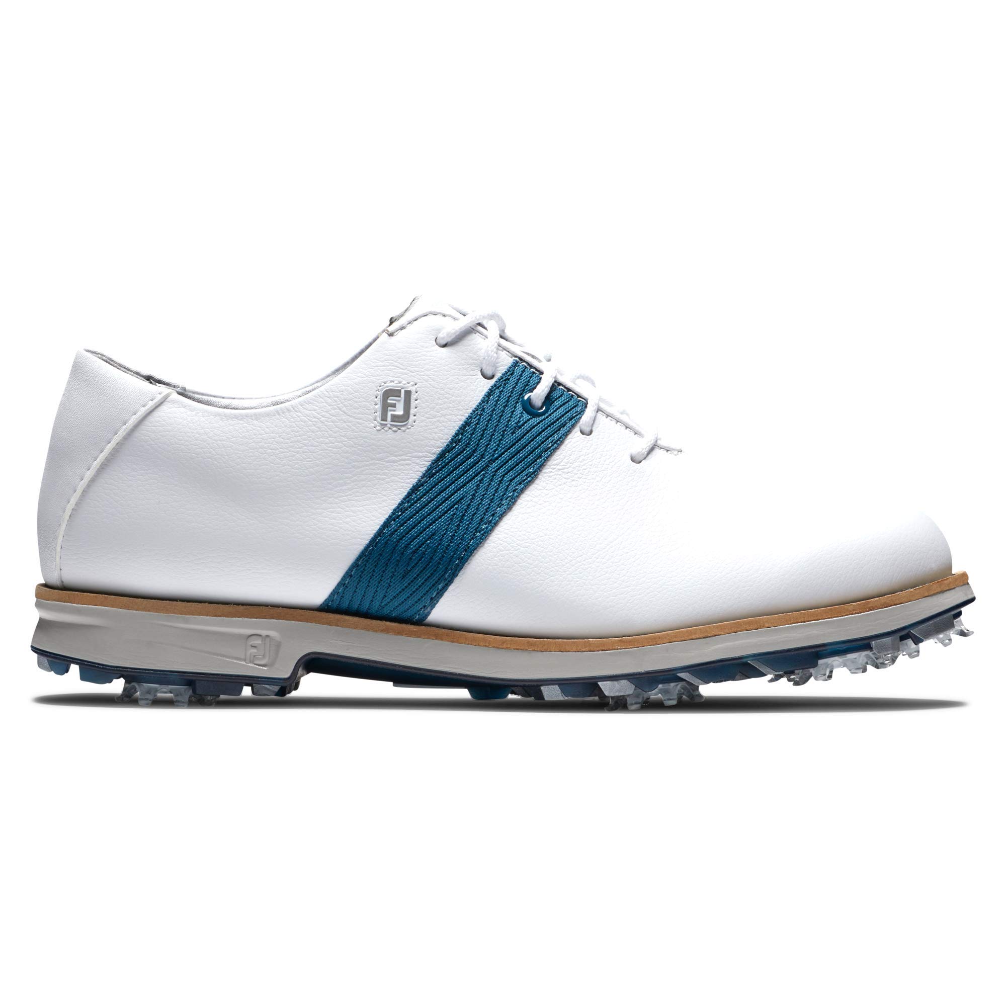 FootJoy Women's Premiere Series Previous Season Style Golf Shoe, White/Blue, 7