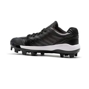 Boombah Women's Dart 3002 Low Molded Black/Charcoal - Size 9