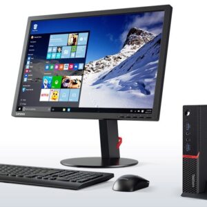 Lenovo Thinkcentre M700, Tiny, Intel I3-6100 (3.70GHz, 3Mb), Windows 10 Pro 64, 8.0GB (Renewed)