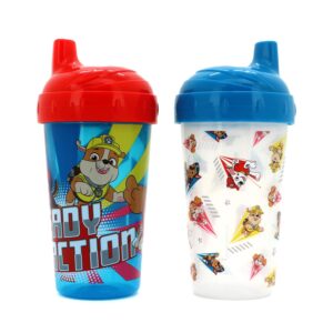 Cudlie Baby Boy 2 Pack 10 Oz Hard Spout Sippy Cup for Toddler, Paw Patrol