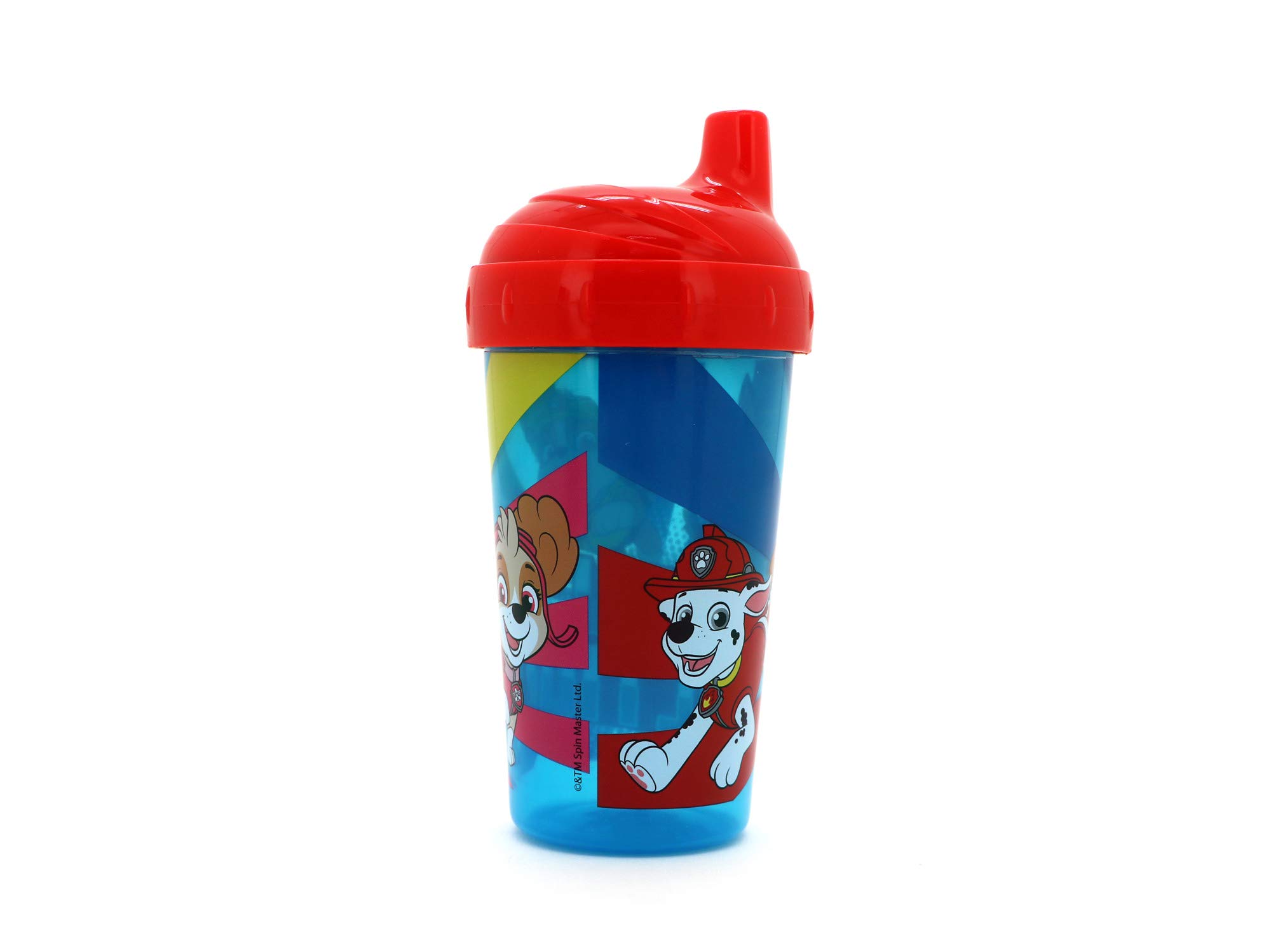 Cudlie Baby Boy 2 Pack 10 Oz Hard Spout Sippy Cup for Toddler, Paw Patrol