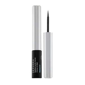 SEPHORA COLLECTION Intense Felt-Tip Liquid Waterproof Eyeliner 01 - Satin Deep Black