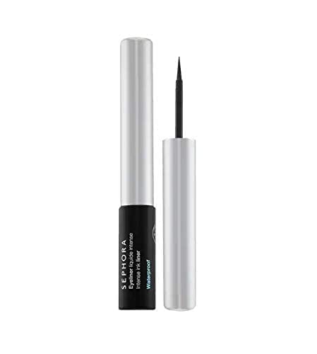 SEPHORA COLLECTION Intense Felt-Tip Liquid Waterproof Eyeliner 01 - Satin Deep Black