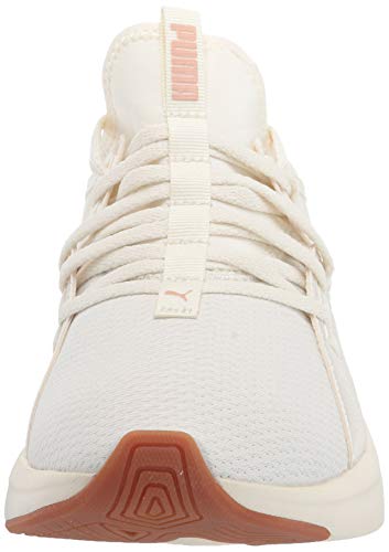 PUMA Women's SOFTRIDE Sophia Running Shoe, Eco Marshmallow-Rose Gold, 7