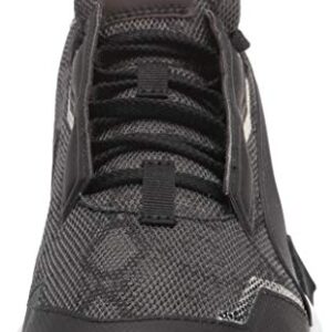 PUMA womens Provoke Xt Cross Trainer, Puma Black-metallic Silver, 7 US