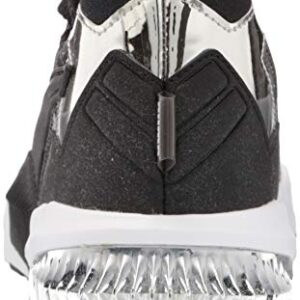 PUMA womens Provoke Xt Cross Trainer, Puma Black-metallic Silver, 7 US