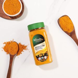 Dwaraka Organic - Turmeric Powder, 7oz, Healthy, Organic, Non GMO, All Natural