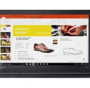 Lenovo ThinkPad T470s 14 FHD Laptop - Intel Core i7-7600U, 16GB RAM, 256GB SSD, Webcam, Windows 10 Pro (Renewed)