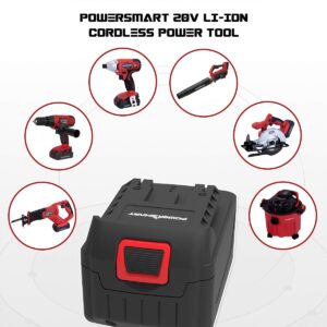 PowerSmart 20V 4.0Ah Lithium-Ion Battery, Replacement Battery