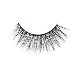 KISS Magnetic Eyeliner False Eyelashes, Entice', 12 mm, Includes 1 Pair Of Magnetic Lashes, Magnetic Lash Eyeliner, Contact Lens Friendly, Easy to Apply, Reusable Strip Lashes