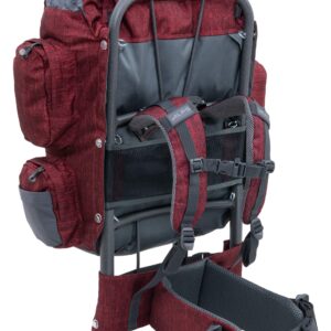 ALPS Mountaineering Rock 34L, Heather Red/Gray, 34 Liters