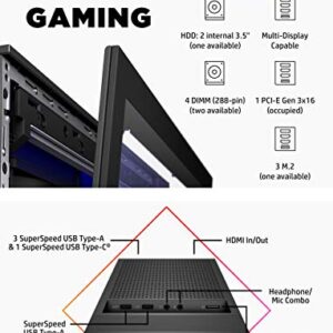 OMEN 30L Gaming Desktop PC, NVIDIA GeForce RTX 3080 Graphics Card, 10th Generation Intel Core i9-10850K Processor, 32 GB RAM, 1 TB SSD and 2 TB Hard Drive, Windows 10 Home (GT13-0092, 2020)