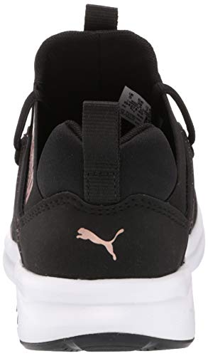 PUMA Women's ENZO 2 SPECKLE Sneaker, Puma Black-Rose Gold, 6.5