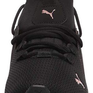 PUMA Women's ENZO 2 SPECKLE Sneaker, Puma Black-Rose Gold, 6.5