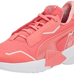 PUMA Women's PROVOKE XT Sneaker, Georgia Peach-Puma White, 8.5