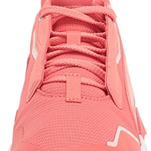 PUMA Women's PROVOKE XT Sneaker, Georgia Peach-Puma White, 8.5