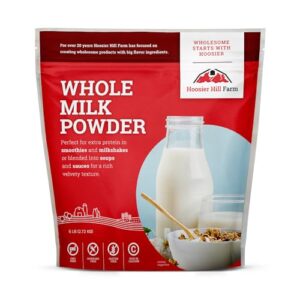 hoosier hill farm whole milk powder, 6lb (pack of 1)